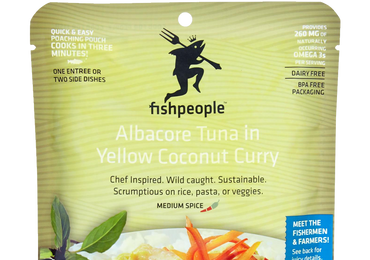 Fishpeople Meal Pouch - Albacore Tuna in Coconut Yellow Curry